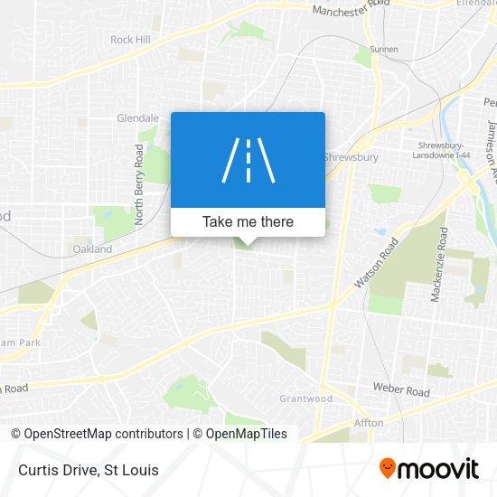 Mapa de Curtis Drive