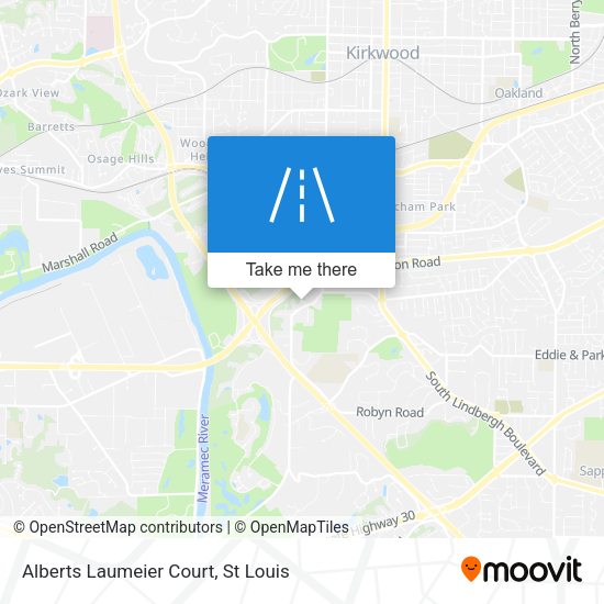 Alberts Laumeier Court map