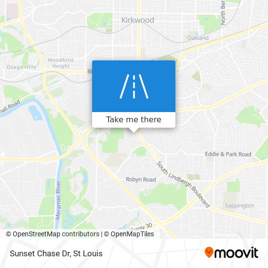 Sunset Chase Dr map