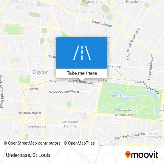 Mapa de Underpass