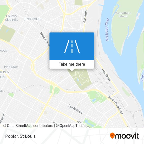 Mapa de Poplar