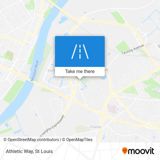 Mapa de Athletic Way