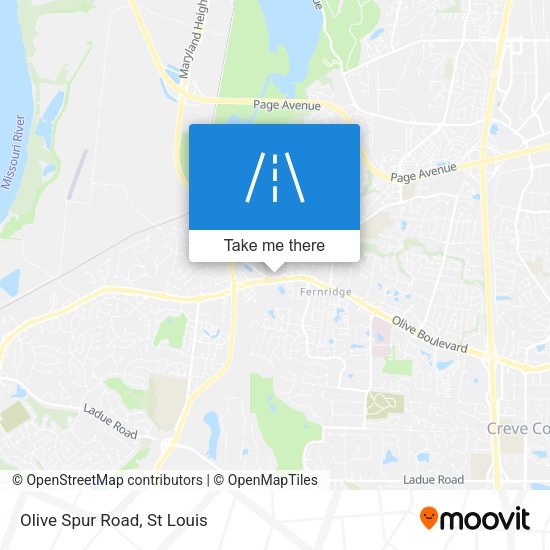 Mapa de Olive Spur Road