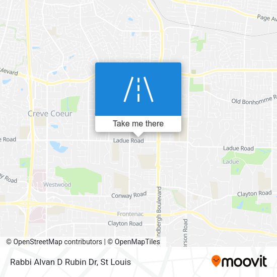 Rabbi Alvan D Rubin Dr map