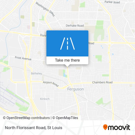 Mapa de North Florissant Road