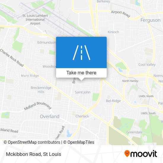 Mapa de Mckibbon Road