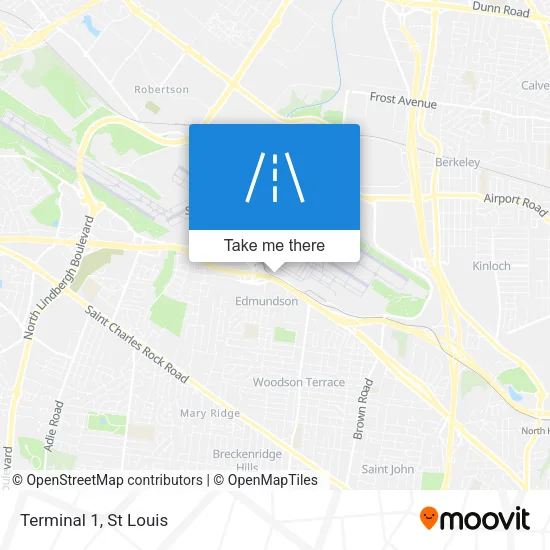 Terminal 1 map