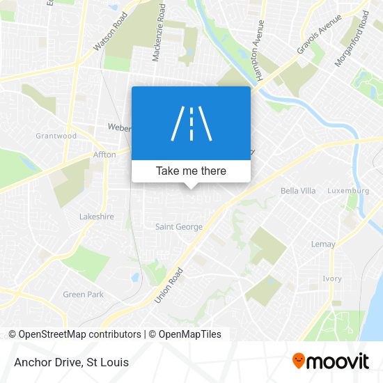 Mapa de Anchor Drive