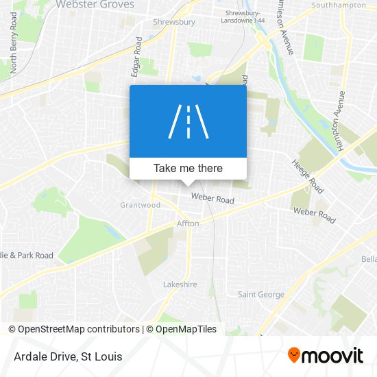 Mapa de Ardale Drive