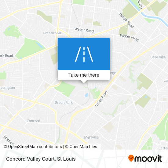 Concord Valley Court map