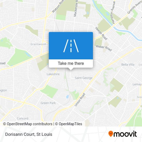 Mapa de Dorisann Court