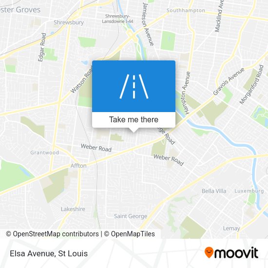 Mapa de Elsa Avenue