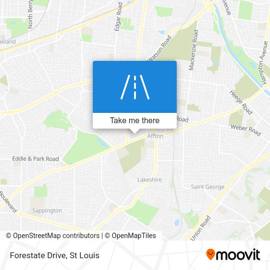 Mapa de Forestate Drive