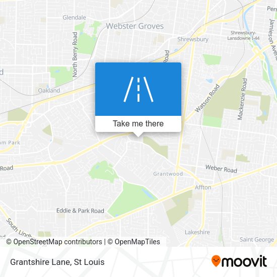 Mapa de Grantshire Lane