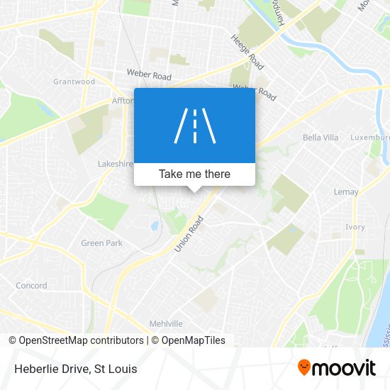 Mapa de Heberlie Drive