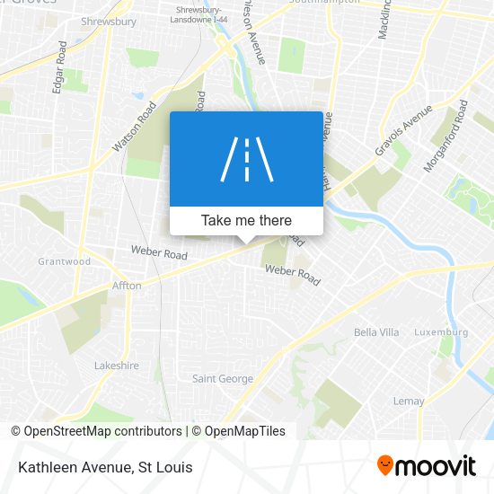 Kathleen Avenue map