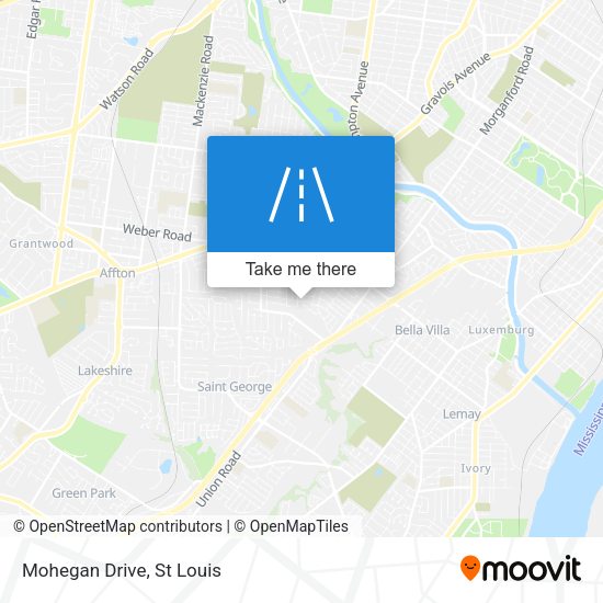 Mapa de Mohegan Drive