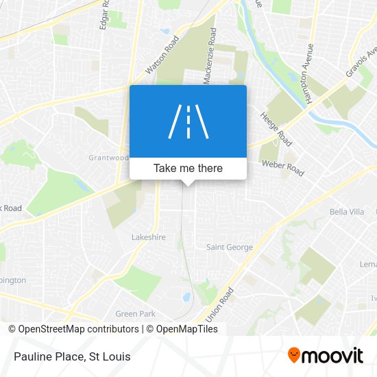 Mapa de Pauline Place