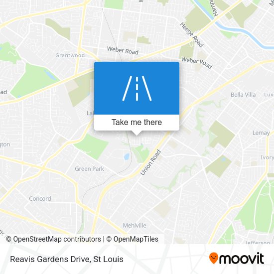 Mapa de Reavis Gardens Drive