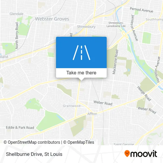 Shellburne Drive map