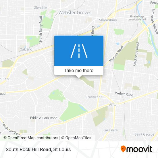 Mapa de South Rock Hill Road