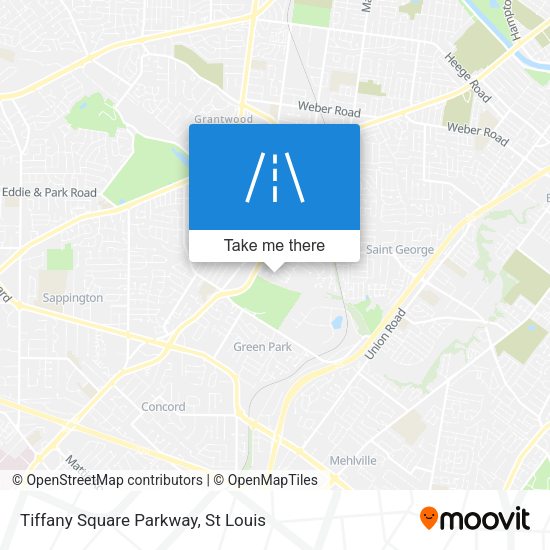 Tiffany Square Parkway map