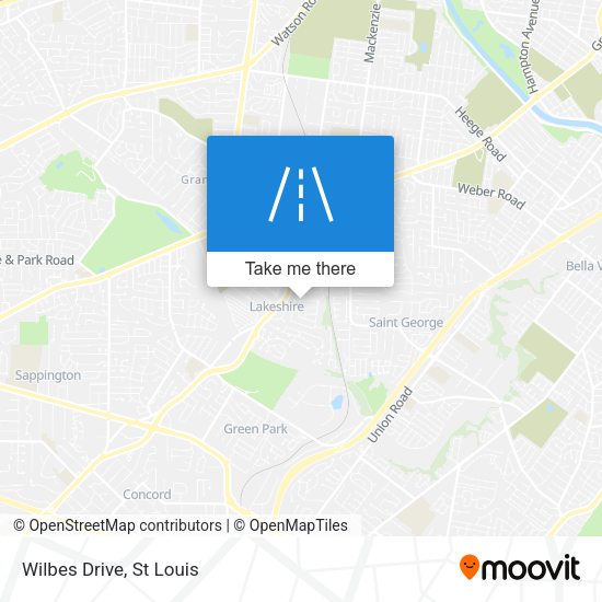 Mapa de Wilbes Drive