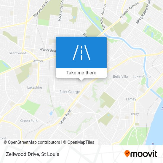 Mapa de Zellwood Drive
