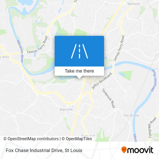 Mapa de Fox Chase Industrial Drive