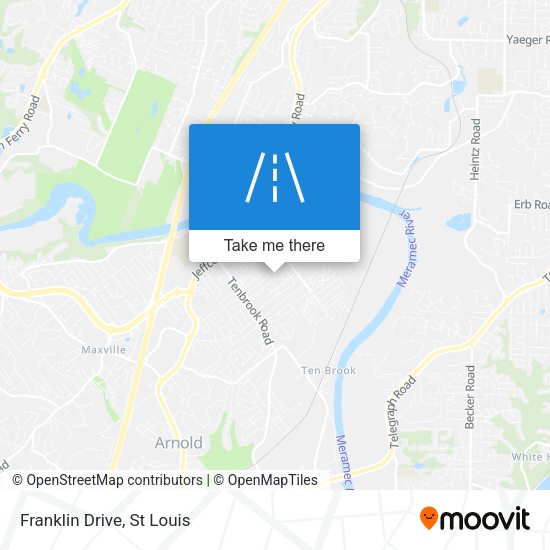 Franklin Drive map