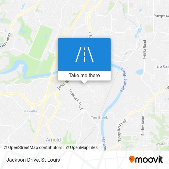 Jackson Drive map