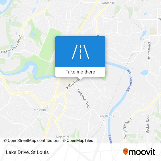 Mapa de Lake Drive