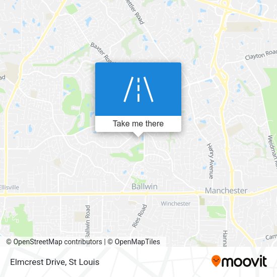 Mapa de Elmcrest Drive