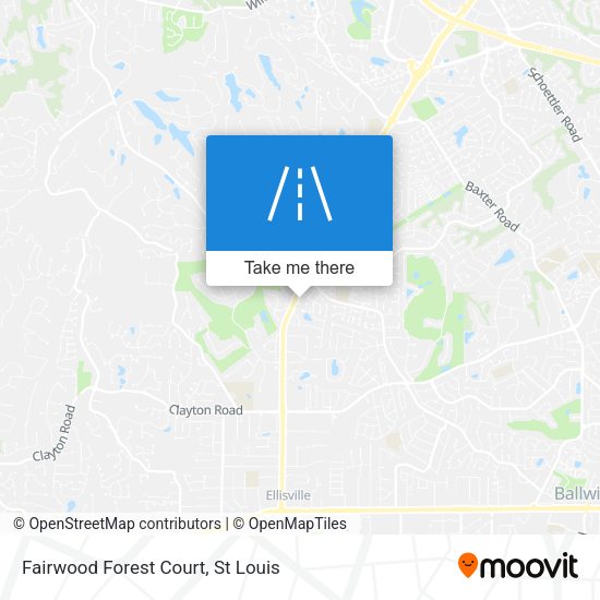 Mapa de Fairwood Forest Court