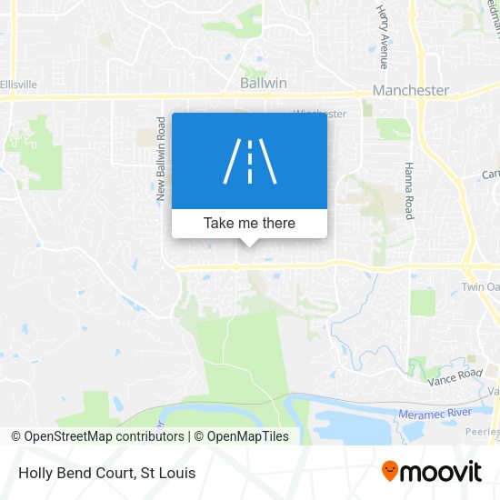 Mapa de Holly Bend Court