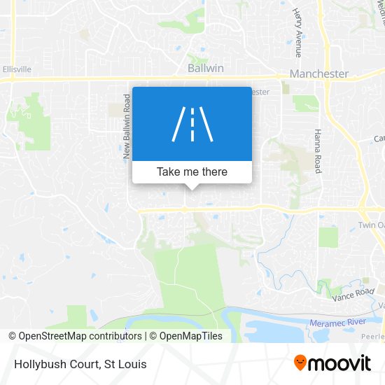 Mapa de Hollybush Court