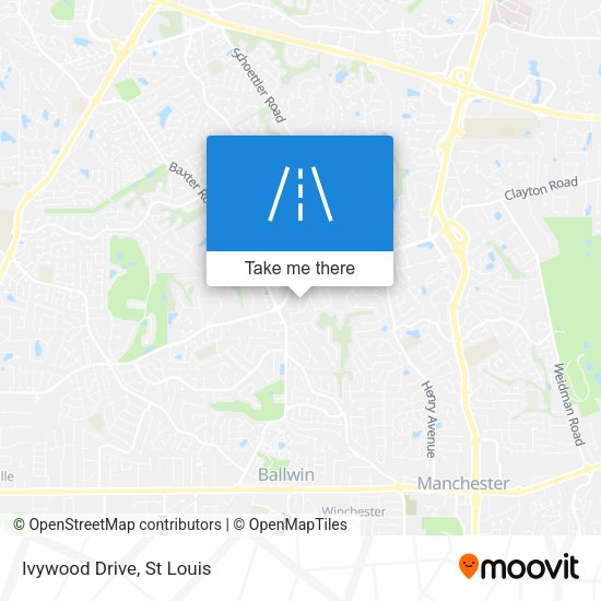 Ivywood Drive map