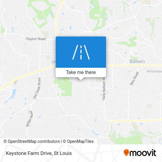 Keystone Farm Drive map