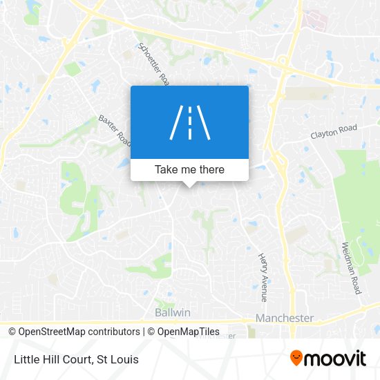 Mapa de Little Hill Court