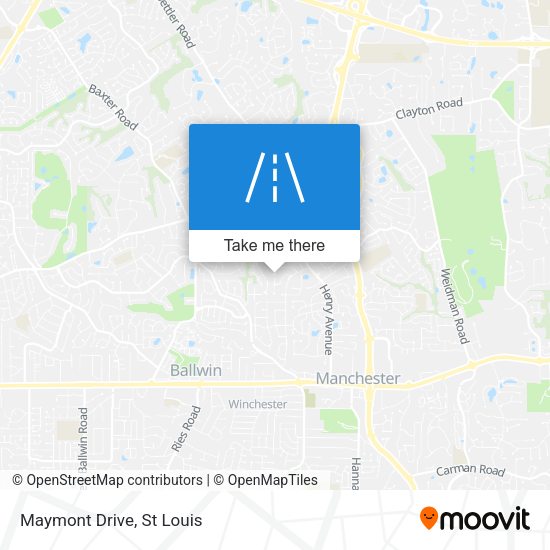 Mapa de Maymont Drive
