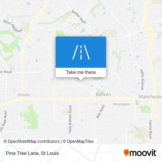 Mapa de Pine Tree Lane