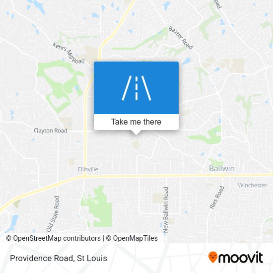 Mapa de Providence Road