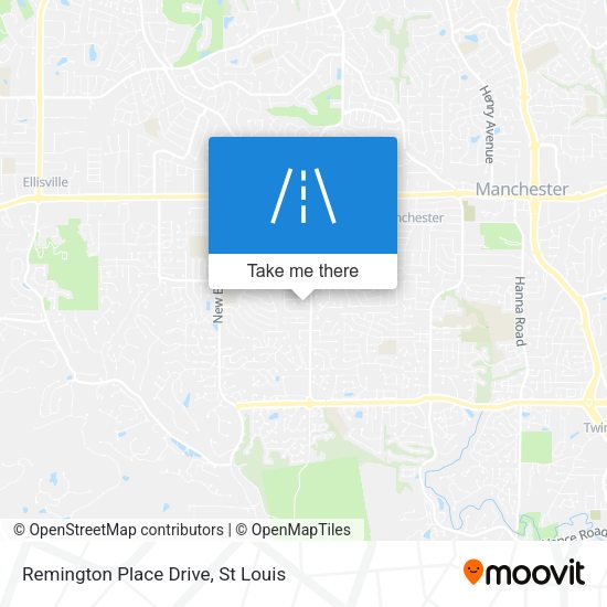 Remington Place Drive map