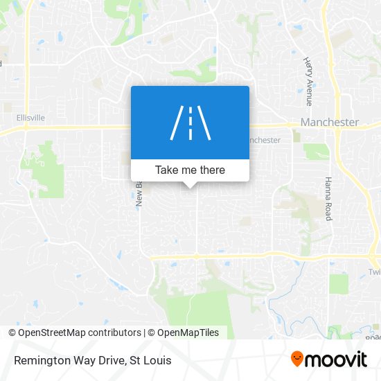 Mapa de Remington Way Drive