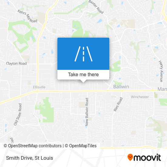 Smith Drive map