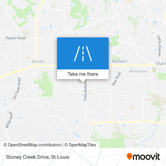Stoney Creek Drive map
