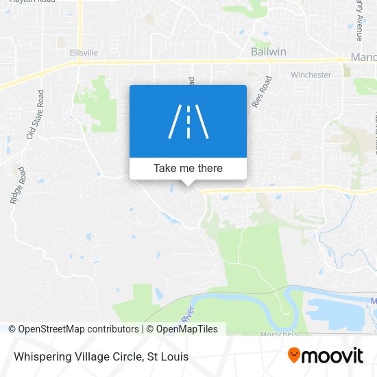 Whispering Village Circle map