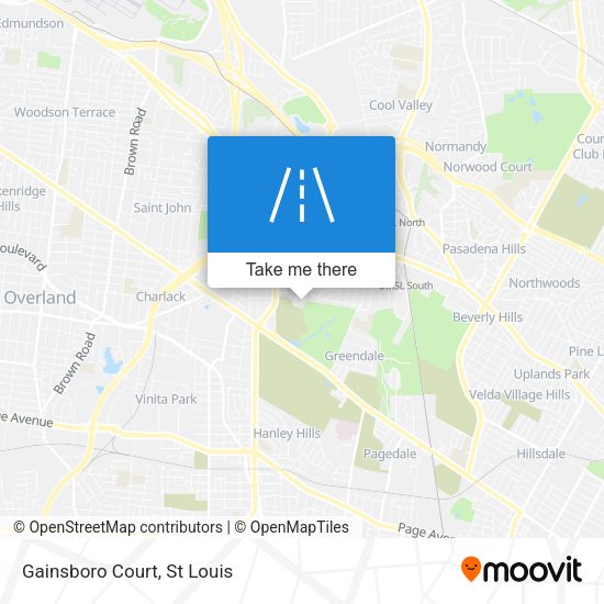 Mapa de Gainsboro Court