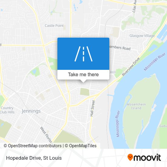 Mapa de Hopedale Drive