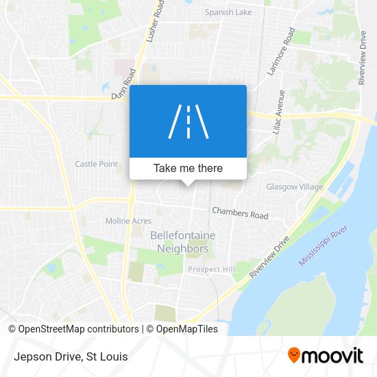 Mapa de Jepson Drive